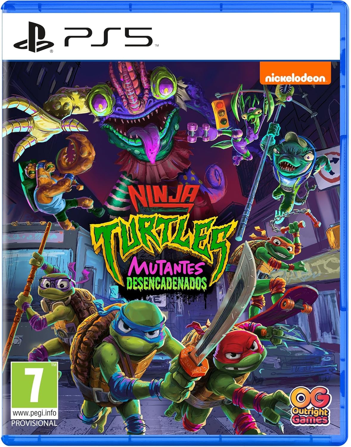 Juego PS5 Teenage Mutant Ninja Turtles