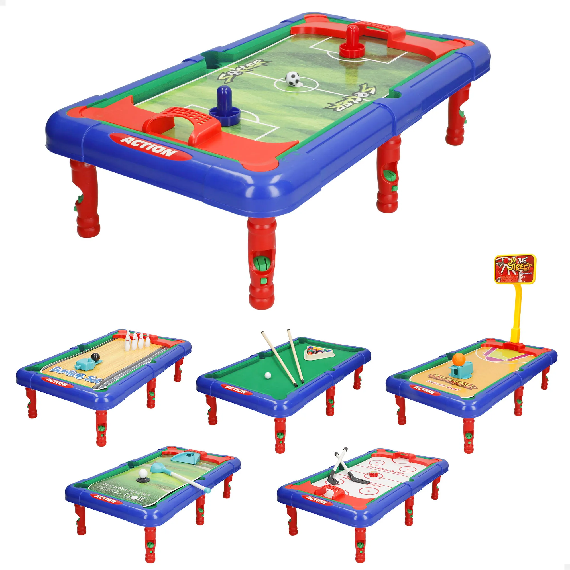 Mesa multijuegos 6 en 1 CB Games
