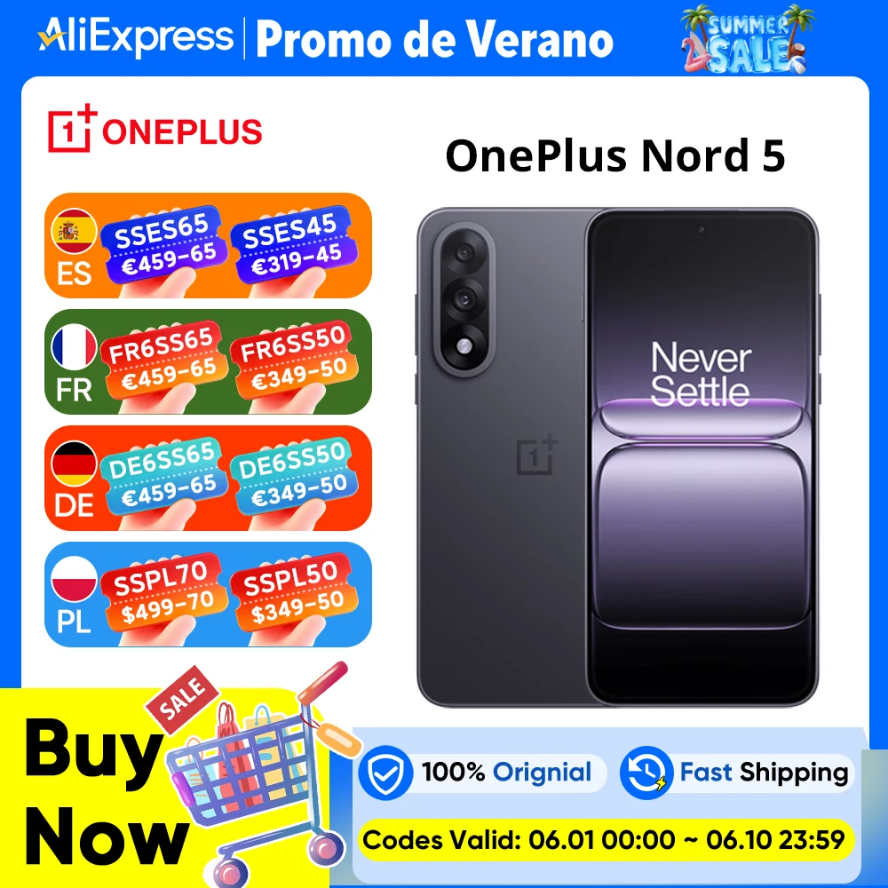 OnePlus Nord 5 8GB/256GB