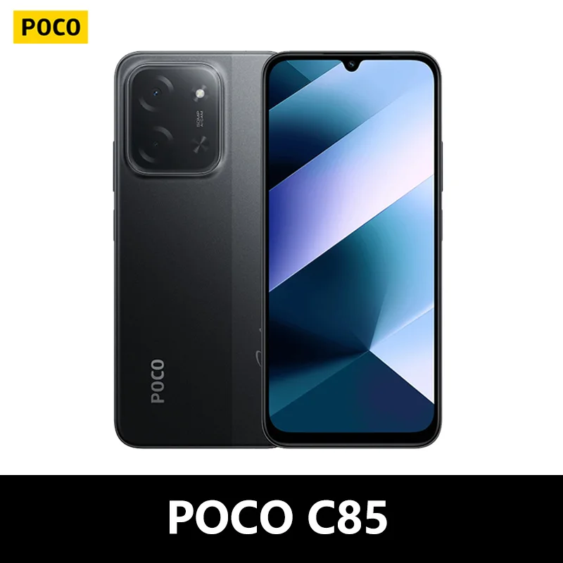 POCO C85 4G, NFC, 6,9", MediaTek Helio G81-Ultra, 120 Hz, cámara de 50 MP, carga rápida de 33 W, 6000 mAh