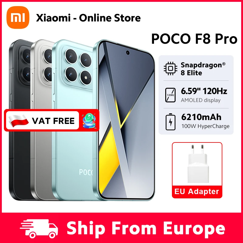 Poco F8 Pro  RAM:  12 GB | ROM: 512 GB