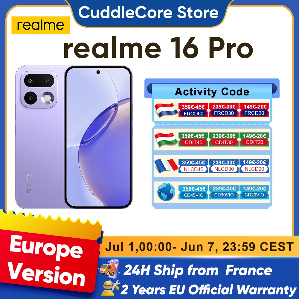 Realme 16 Pro 5G 8GB/256GB