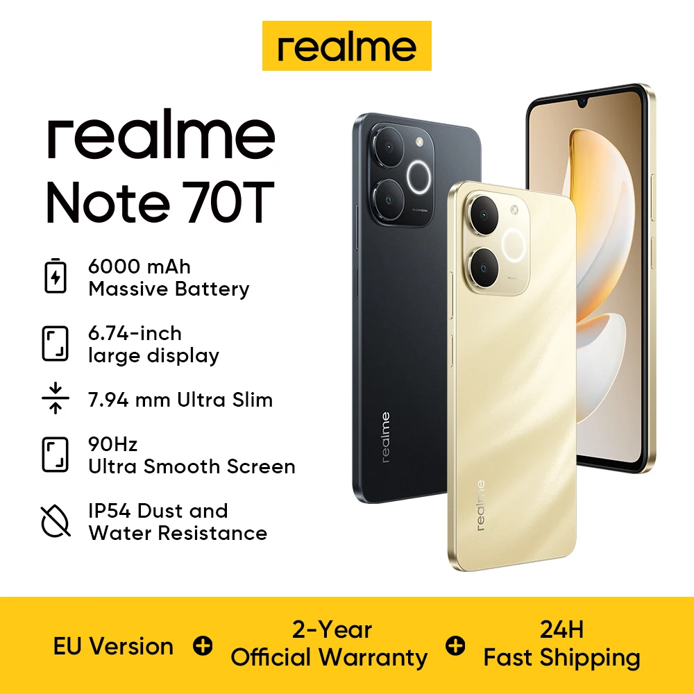 Realme Note 70T 4G 64GB o 128GB