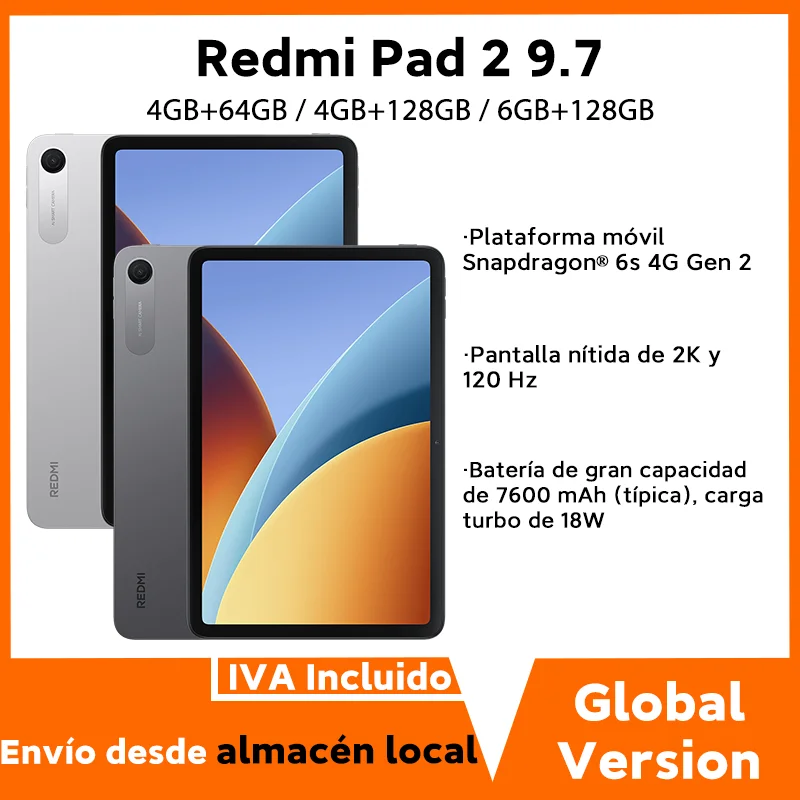 Redmi Pad 2 9.7 4GB/128GB