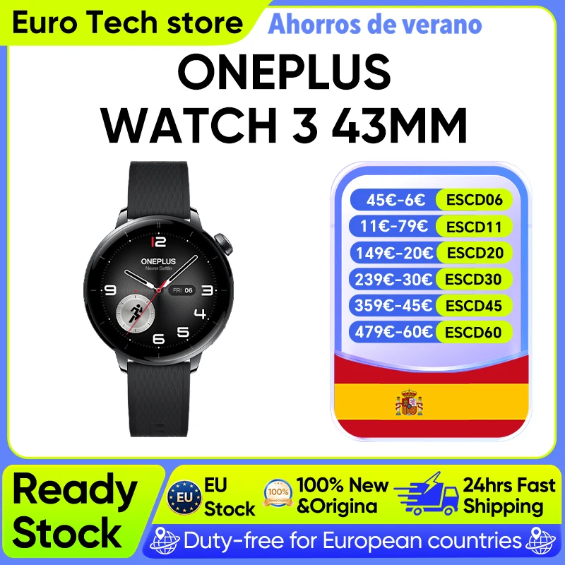 Reloj inteligente OnePlus Watch 3