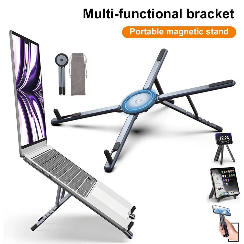 Soporte Magnético Plegable para Laptop