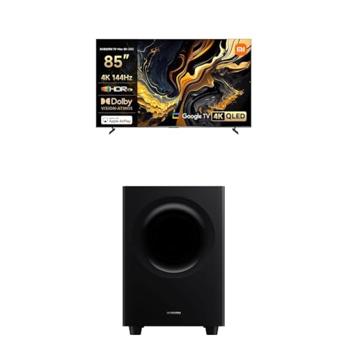 XIAOMI TV F Pro 32 & Soundbar Pro 2.0ch Bundle：32" QLED,Smart TV, Fire OS7,DTS Virtual:X, DTS-HD,Dolby Audio+ Barra 2.0 Canales,Dolby Audio, woofer Integrado,HDMI ARC/Óptico/Coaxial/BT/NFC
