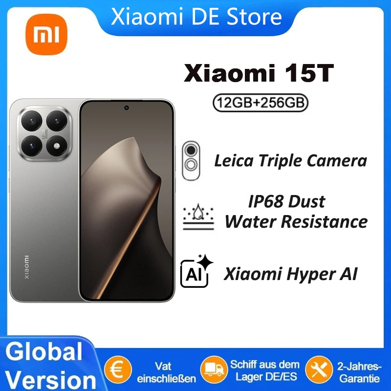 Xiaomi 15T  RAM: 12 GB | ROM: 256 GB