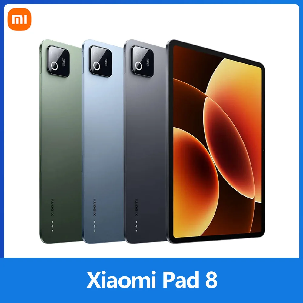 Xiaomi Pad 8, Wi-Fi, Snapdragon 8s Gen 4, 11,2 pulgadas, 144 Hz, Cámara de 13 MP, 9200 mAh