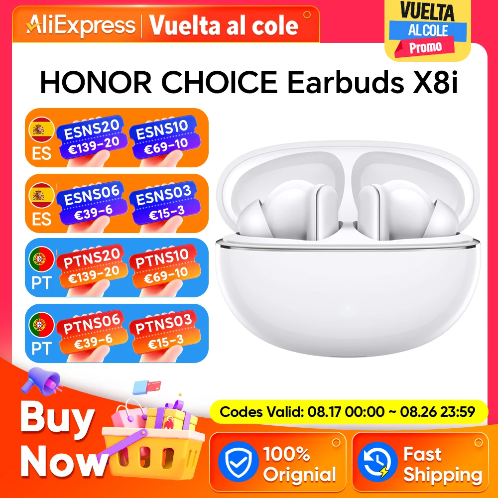 Auriculares HONOR CHOICE X8i
