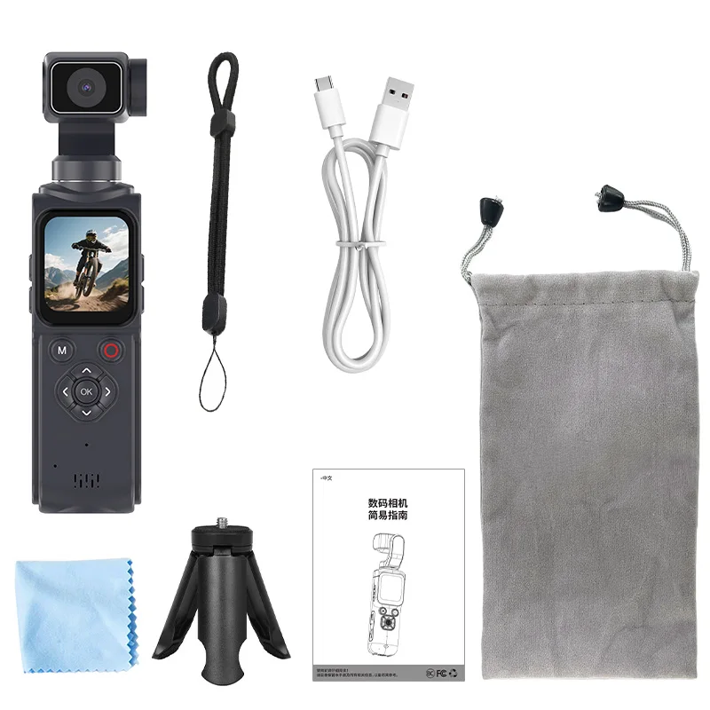 Cámara Gimbal de Bolsillo 4K Ultra