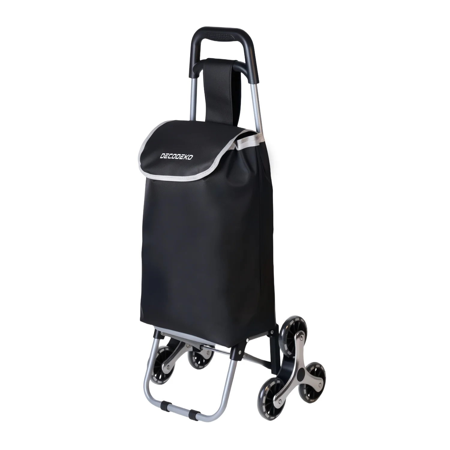 Carrito de compra plegable de aluminio