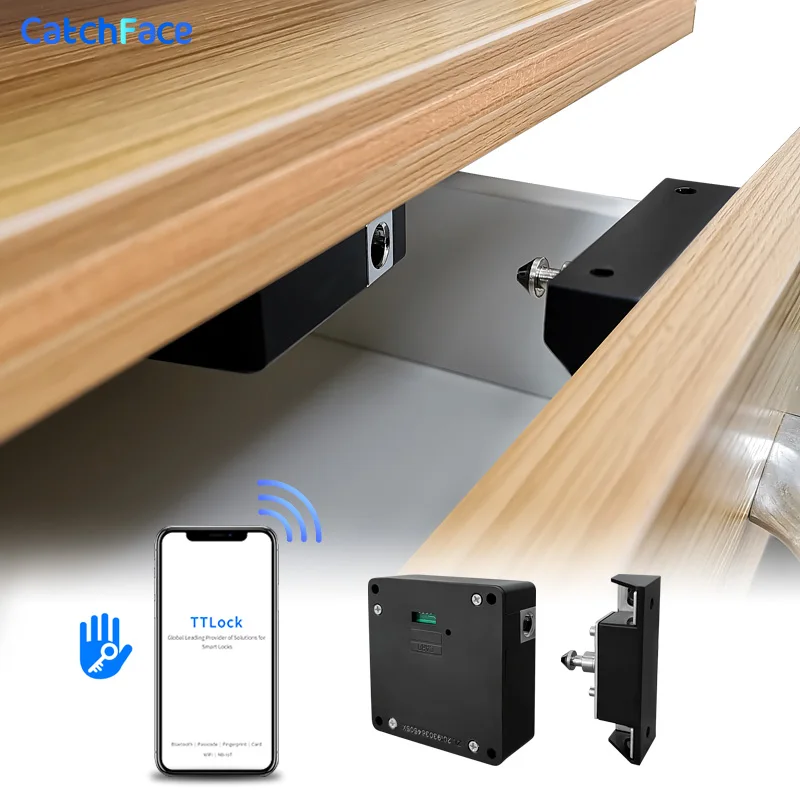 Cerradura inteligente con Bluetooth y cerrojo oculto