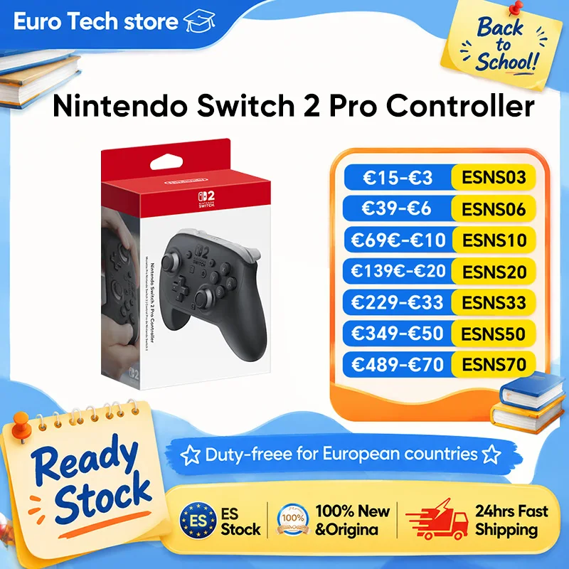 Control Inalámbrico para Nintendo Switch 2 Pro