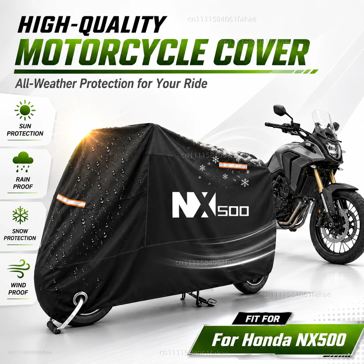 Cubierta impermeable para motocicleta Honda