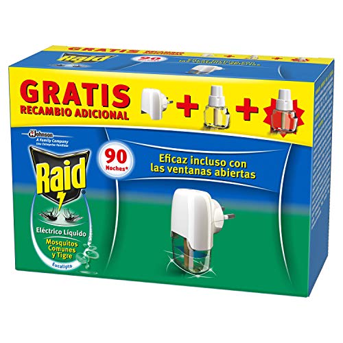 Difusor eléctrico anti mosquitos Raid