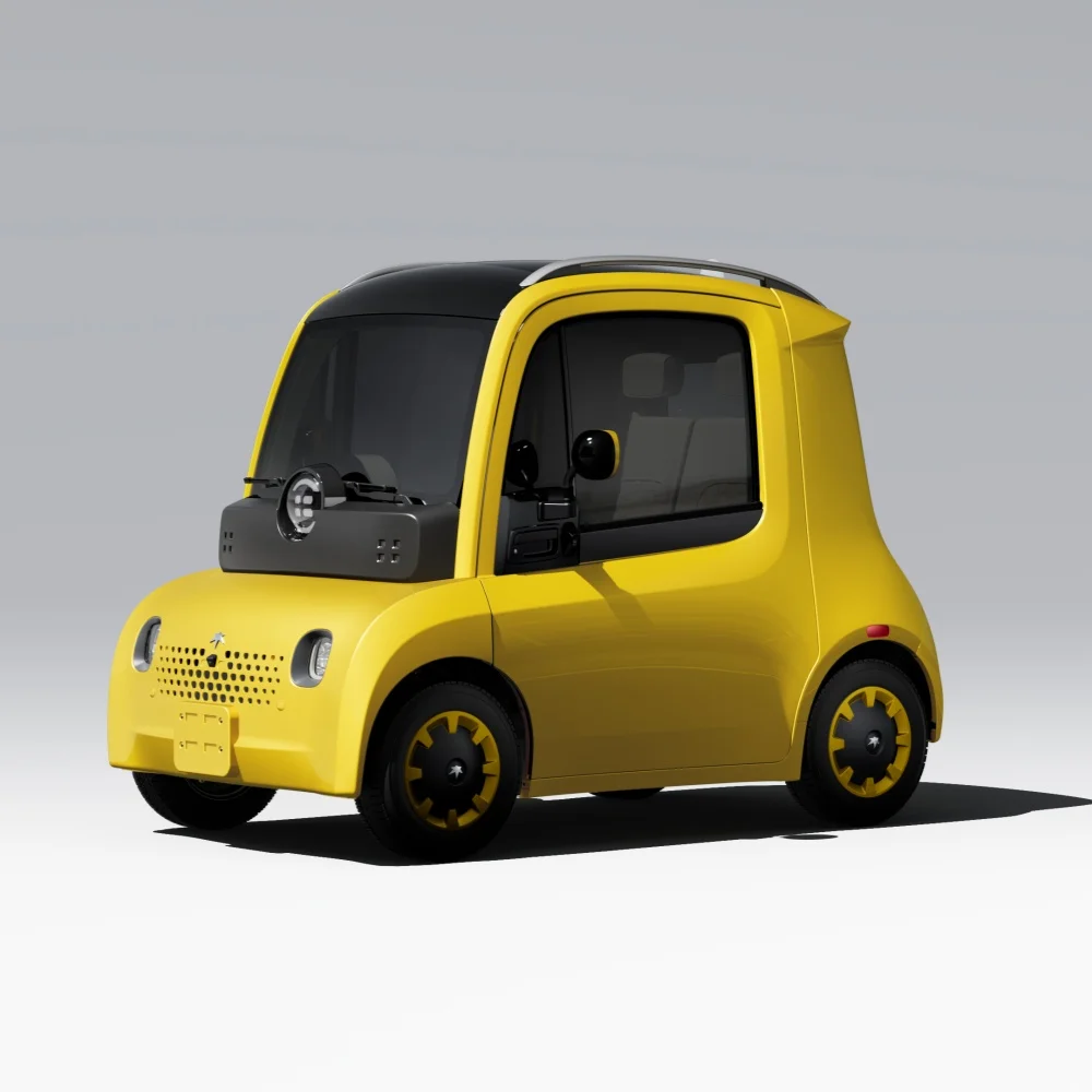 EU El elegante mini scooter eléctrico ASTRAUX para la ciudad inteligente, un vehículo eléctrico urbano inspirado en el futuro de la movilidad urbana.