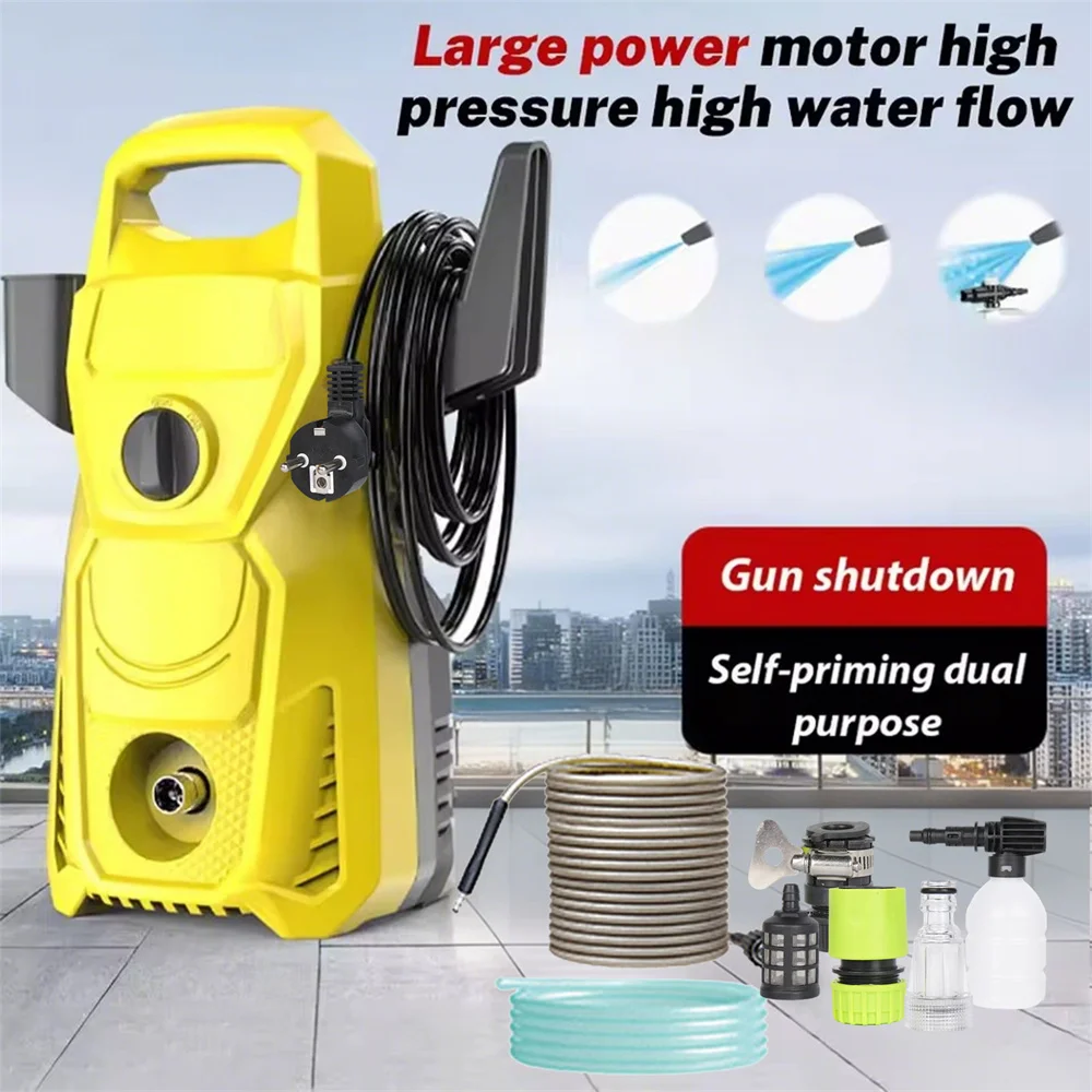 Hidrolavadora de alta presión 1500W