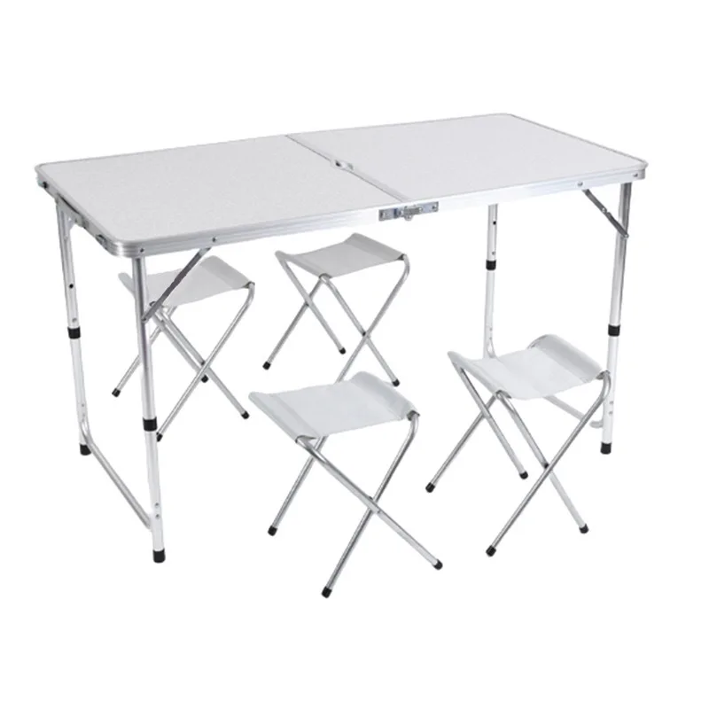 Mesa plegable de camping portátil