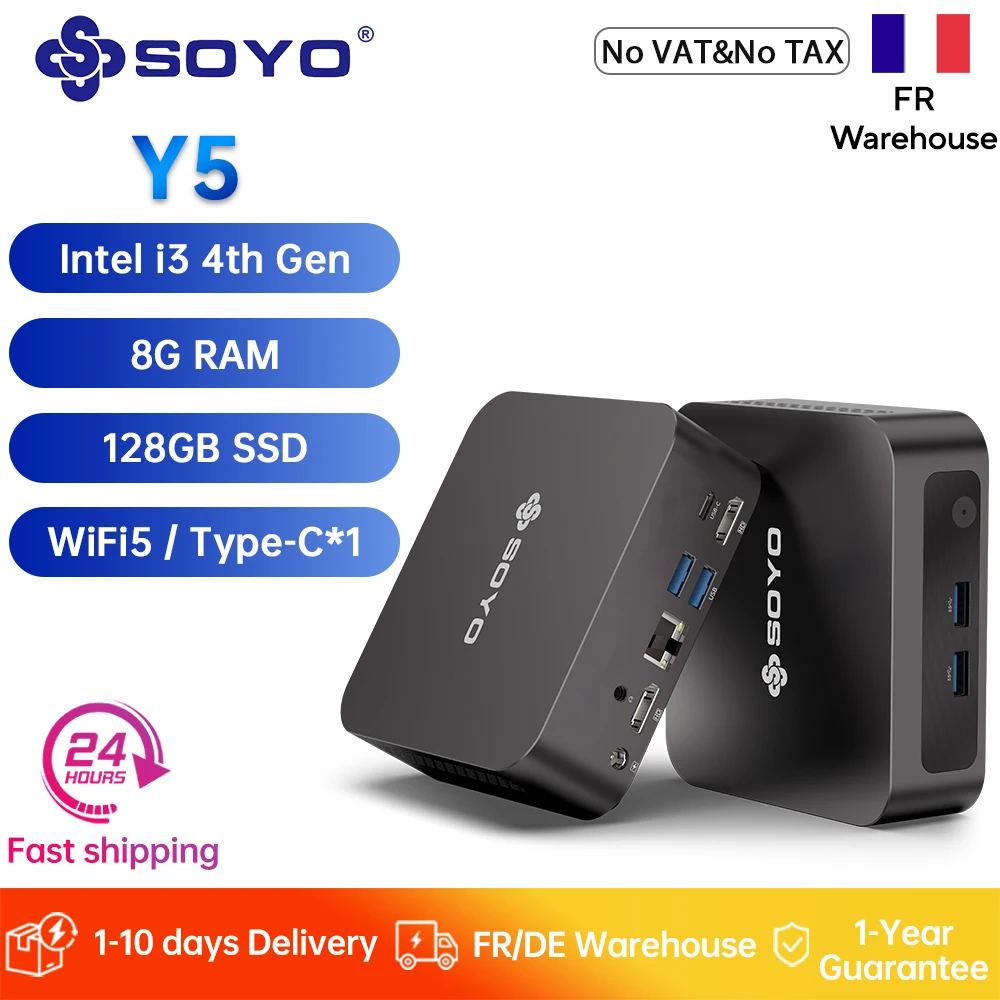 Mini PC SOYO Y5 8GB/128GB