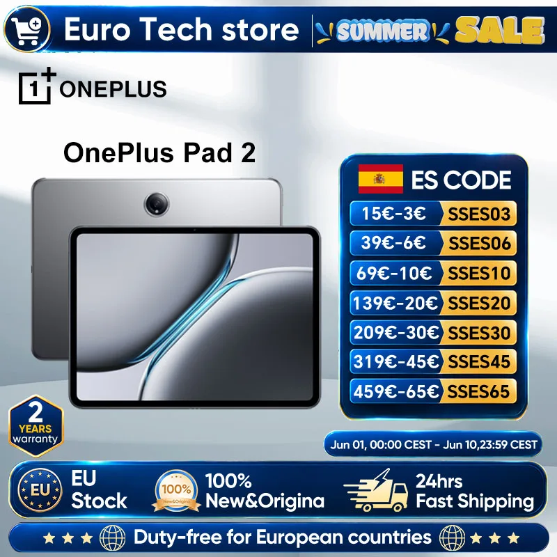 OnePlus Pad 2 16GB/512GB