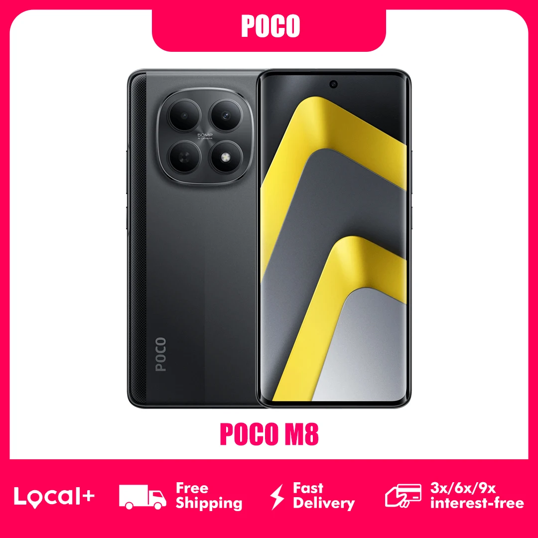 Poco M8  RAM:  8 GB | ROM: 256 GB