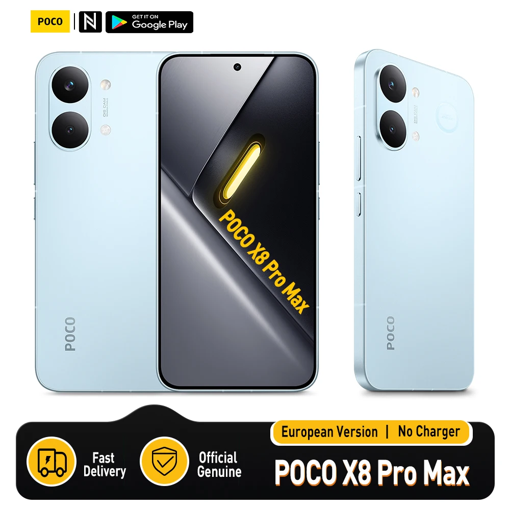 Poco X8 Pro Max  RAM:  12 GB | ROM: 256 GB