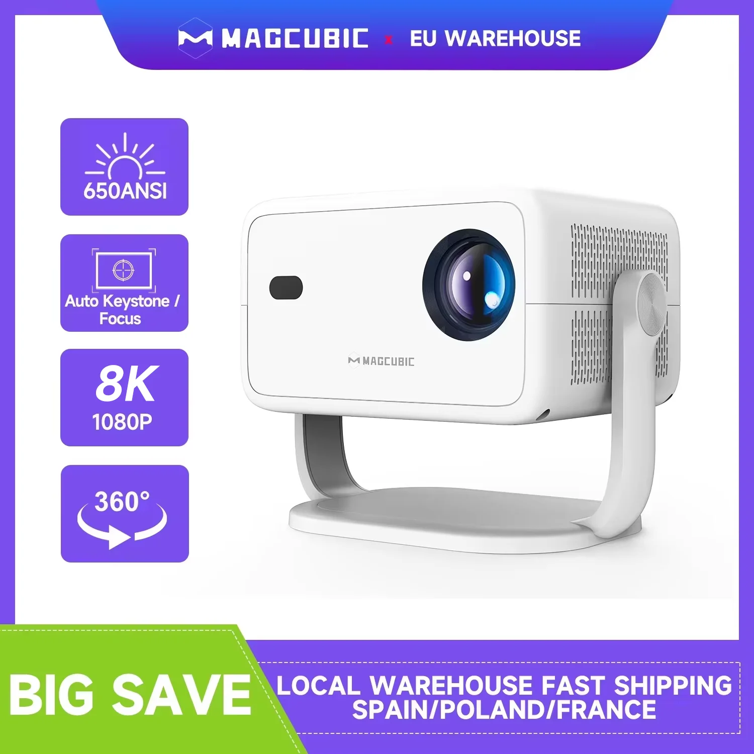 Proyector Magcubic 650ANSI L018