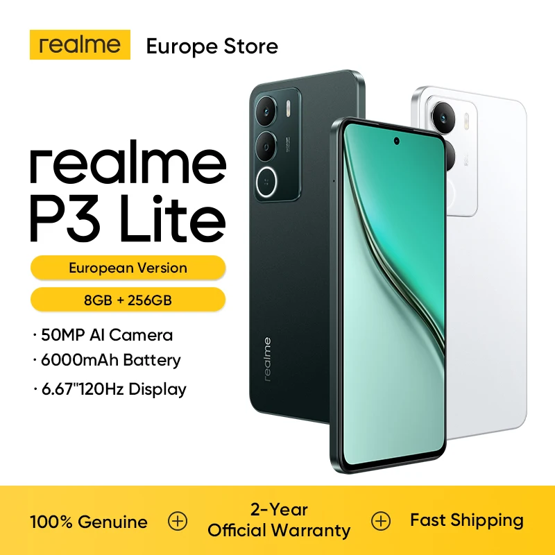 Realme P3lite 4GB/128GB