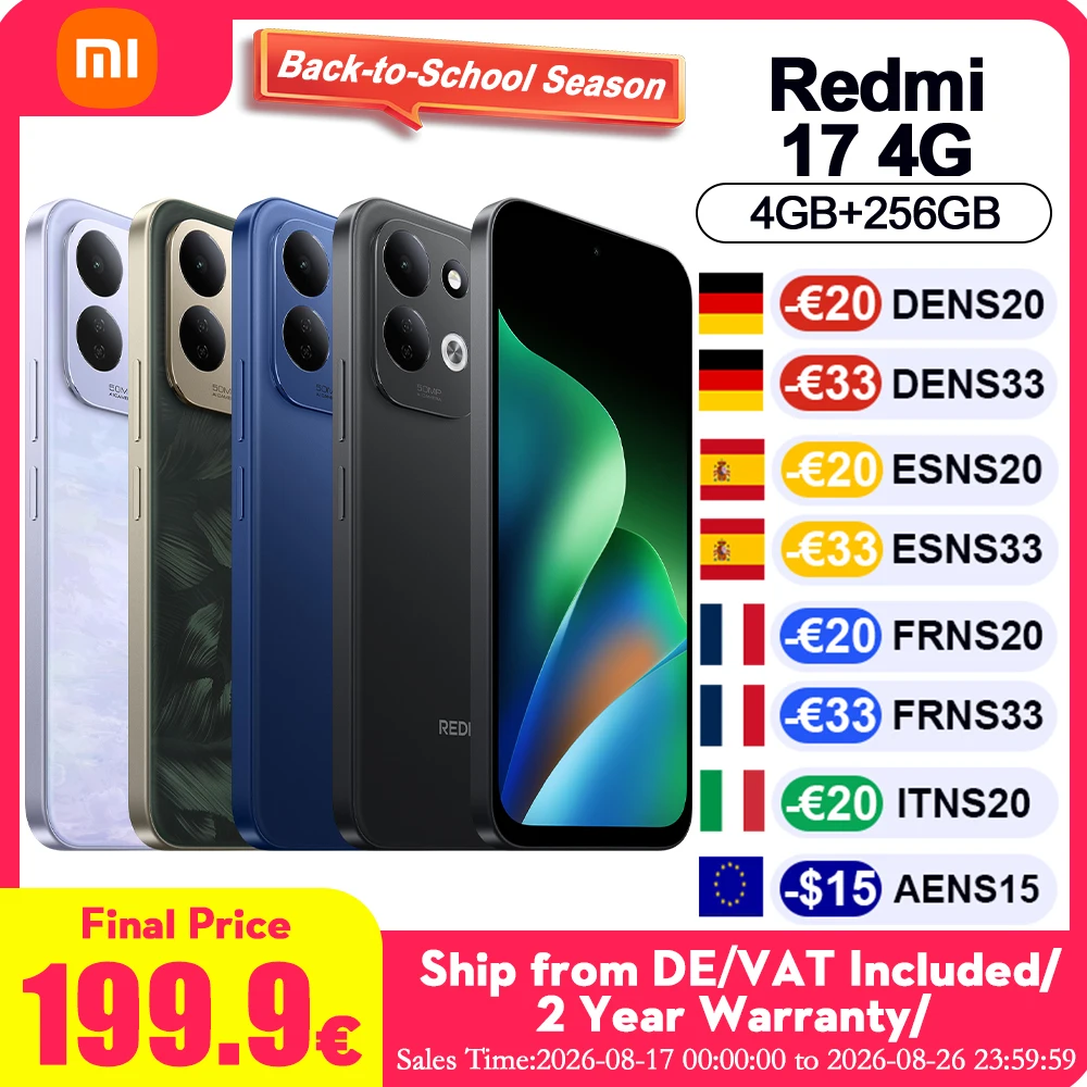 Redmi 17 4G NFC 4GB/256GB