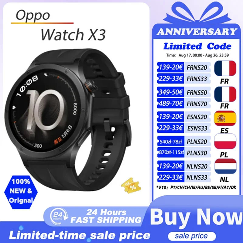 Reloj inteligente OPPO Watch X3