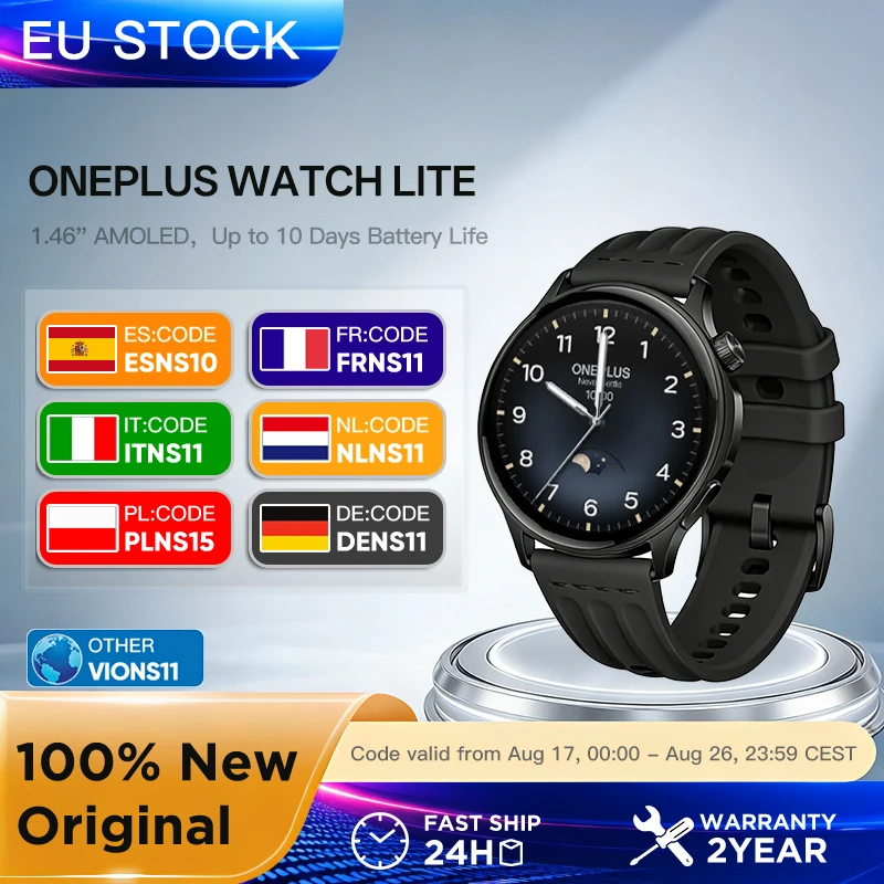 Reloj inteligente OnePlus Watch Lite
