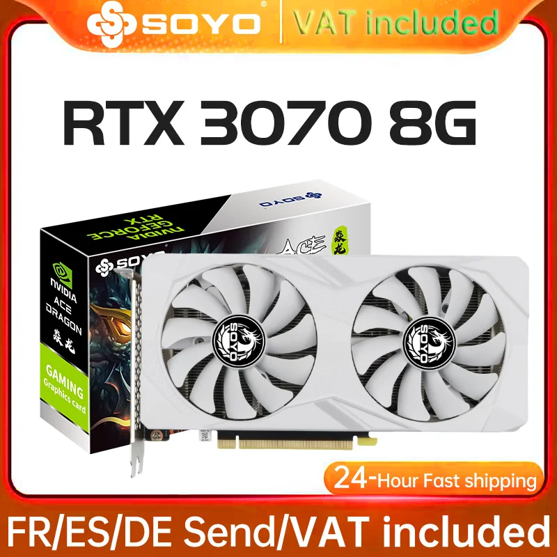 Tarjeta gráfica PC SOYO NVIDIA GeForce RTX 3070