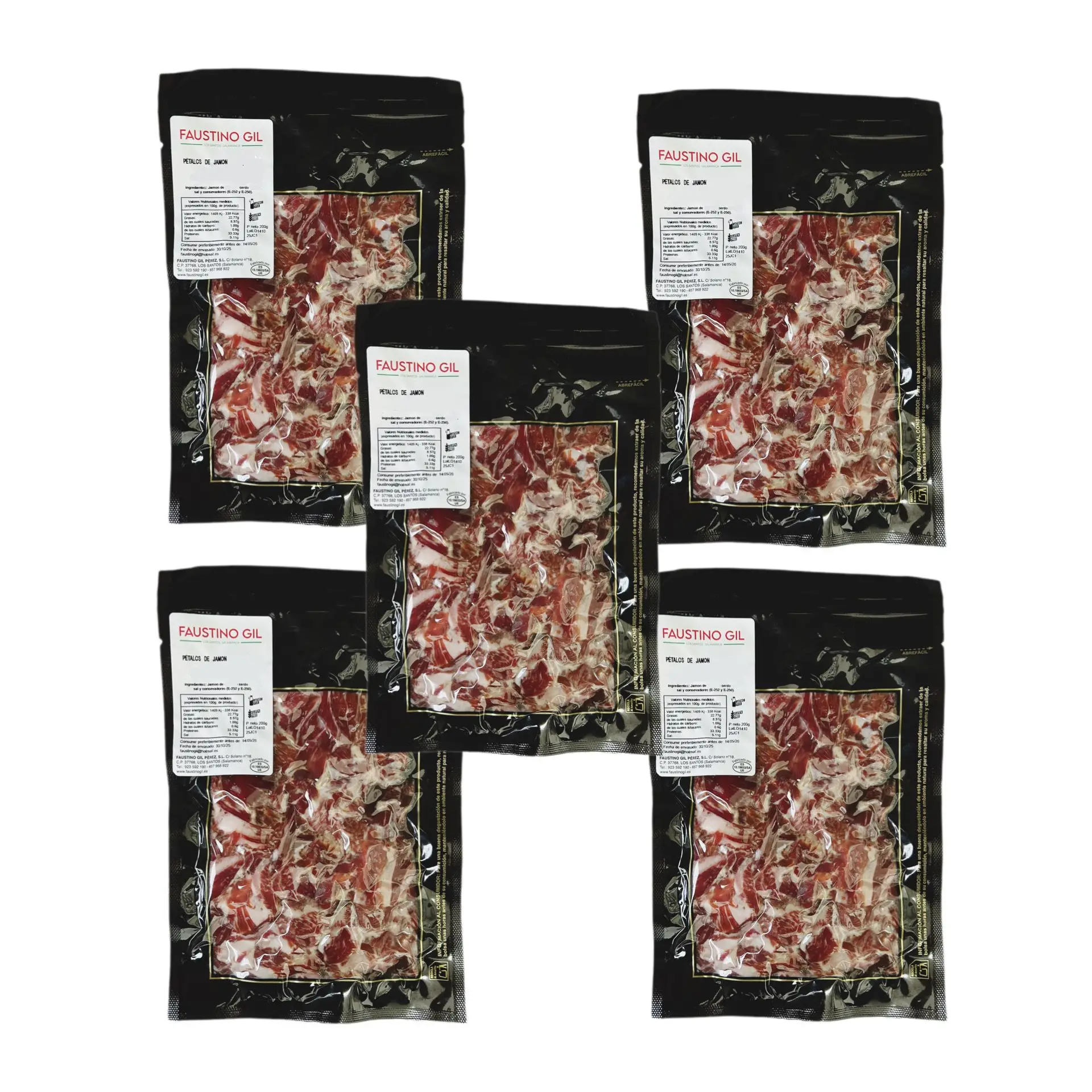 Virutas de jamón ibérico Faustino Gil