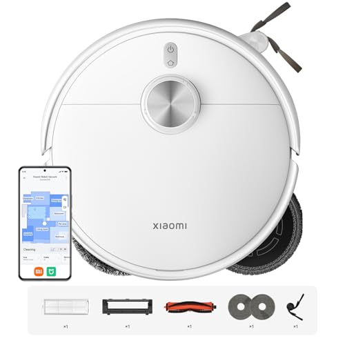 XIAOMI S40 Pro Robot Aspirador con Fregado, 15000Pa, Brazos Ext.