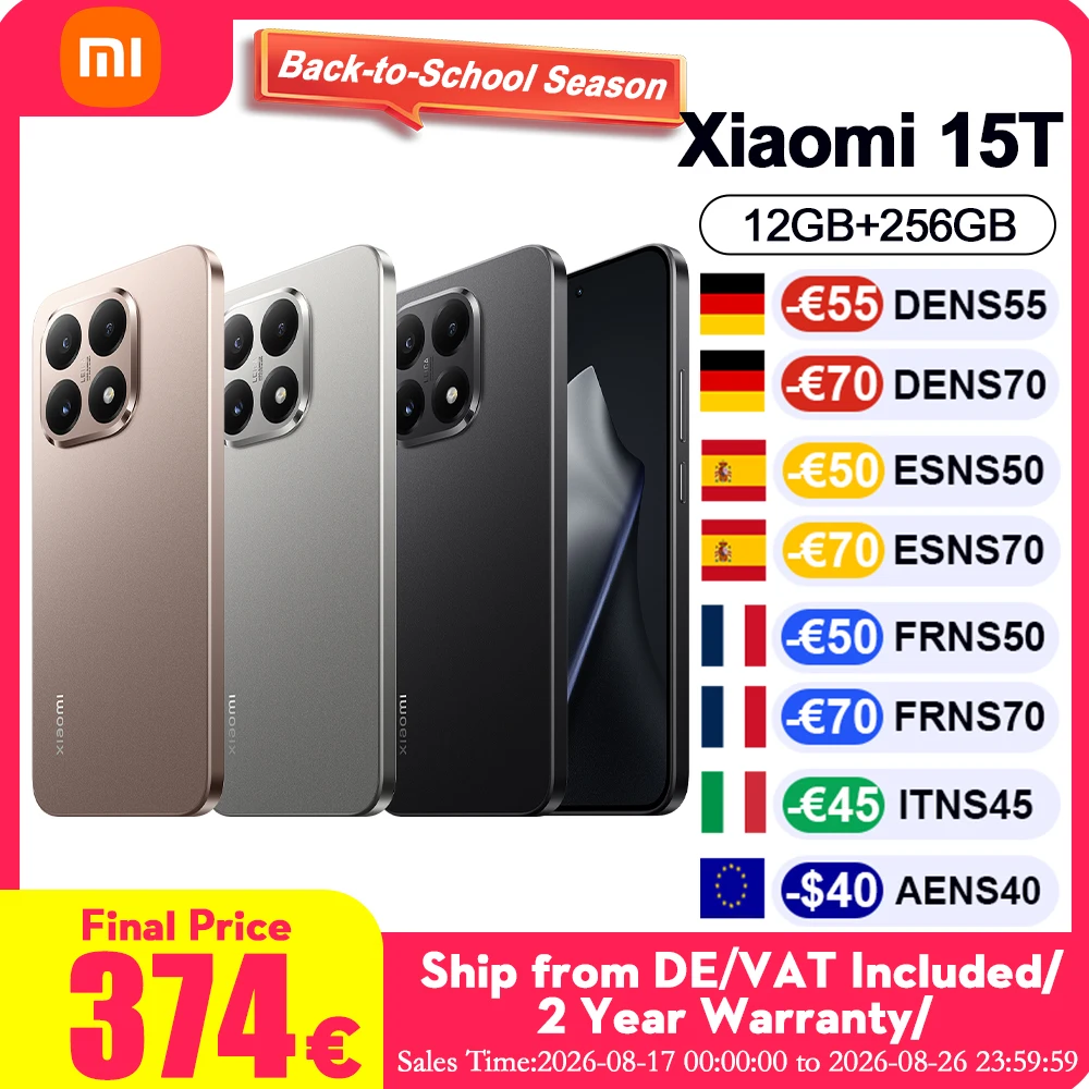 Xiaomi 15T 12GB/256GB