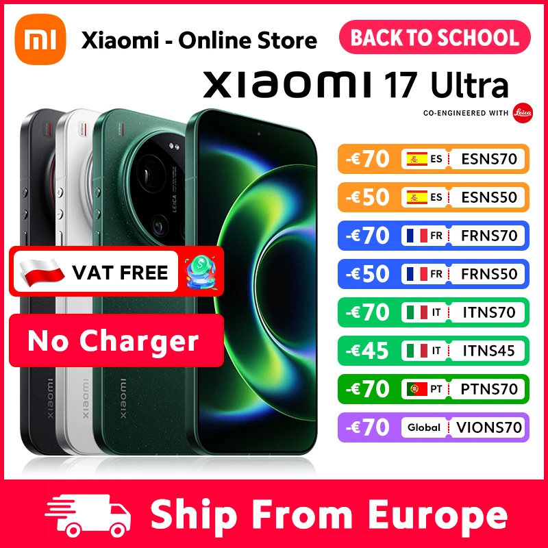 Xiaomi 17 ULTRA  RAM: 16 GB | ROM: 512 GB
