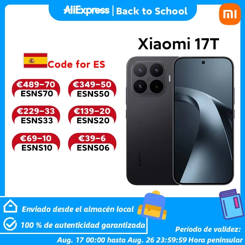 Xiaomi 17T  RAM: 12 GB | ROM: 256 GB