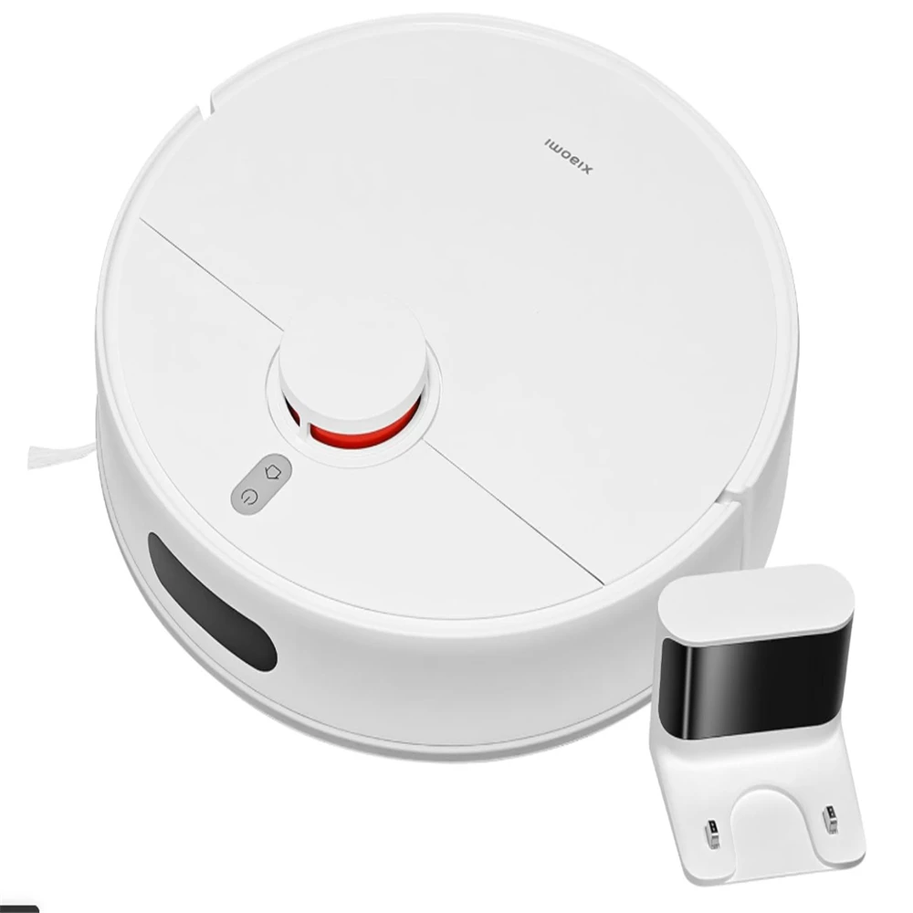 Xiaomi Robot Vacuum S40C, Potente ventilador de succión 5000 Pa, Depósito de agua y depósito de polvo de alta capacidad