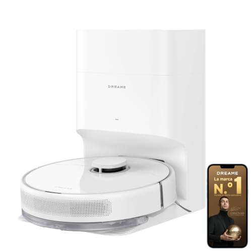 dreame D10 Plus Gen 2 Robot Aspirador con Base Autovaciado, 6.000Pa