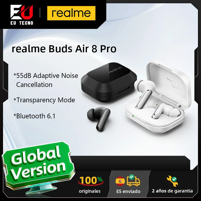 Auriculares TWS realme Buds Air 8 Pro