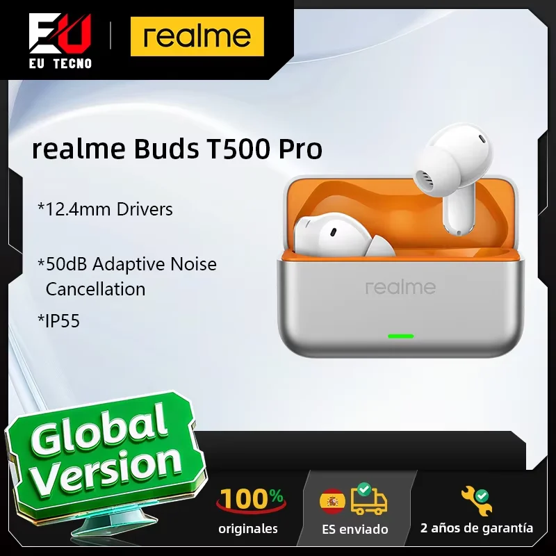 Auriculares realme Buds T500 Pro