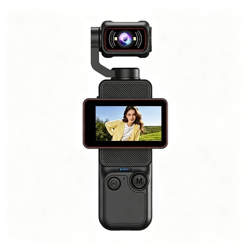 Cámara de acción ABWO con gimbal