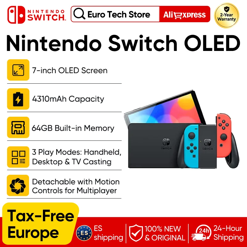 Consola Nintendo Switch OLED 64GB