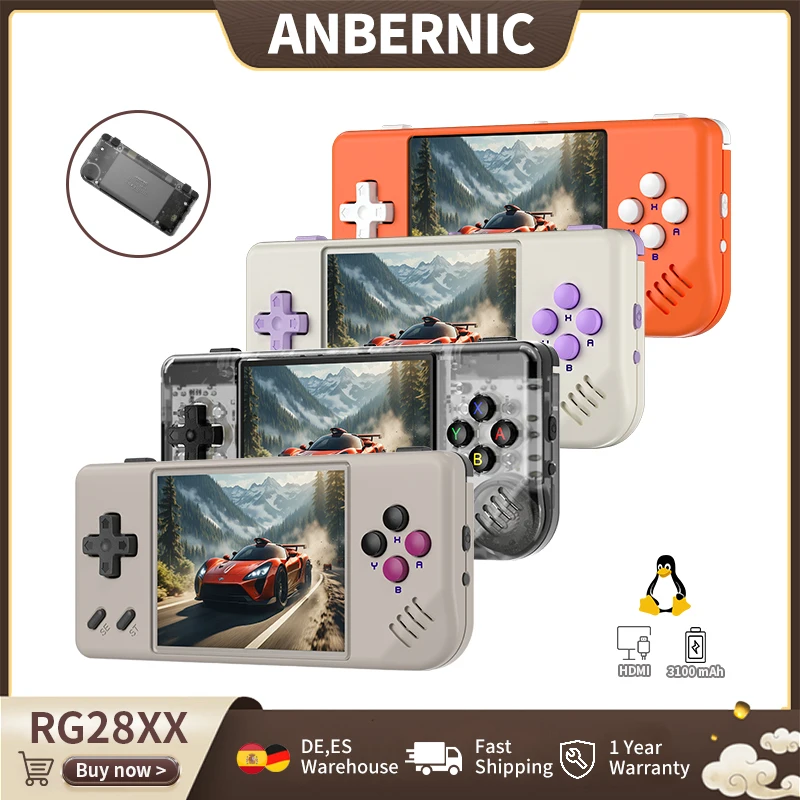 Consola de Juegos Retro Portátil Anbernic RG28XX