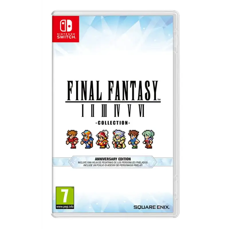 Final Fantasy I-VI Anniversary Edition para SWITCH - VERSION ESPAÑA