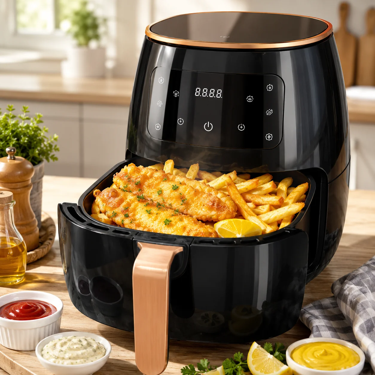 Freidora de aire Don Feliz 4,5L 1400W