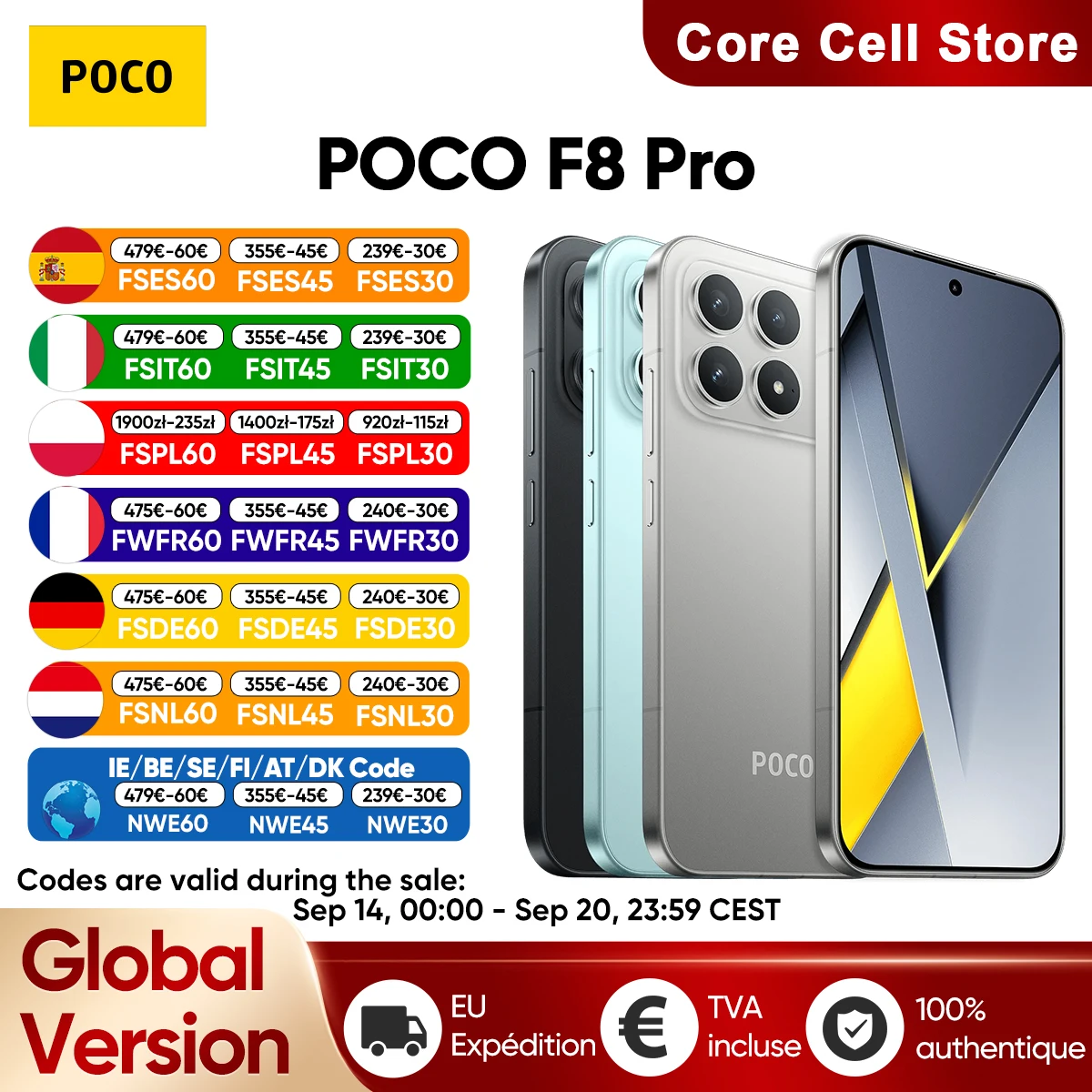 POCO F8 Pro 5G 12GB/256GB