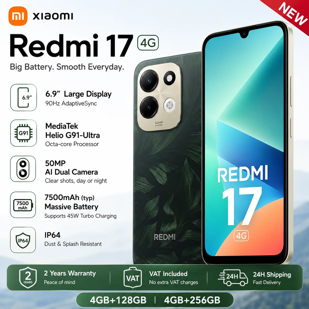 Redmi 17 4G 4GB/128GB