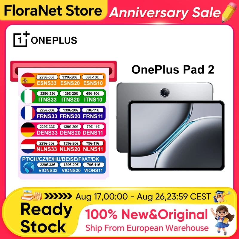 Tablet OnePlus Pad 2 16GB/512GB